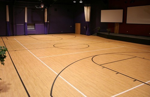 立美運動木地板