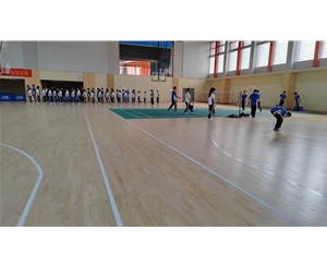 深圳福海中學體育館木地板